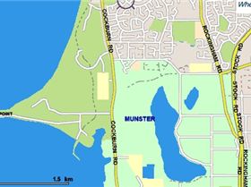In a SSW the south side looks directly onshore to me!