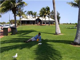 Lunch at Cable Beach.