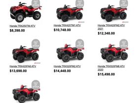 WorkATVProductCategoriesTheHondaShop