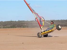Getting some air with the Manitou