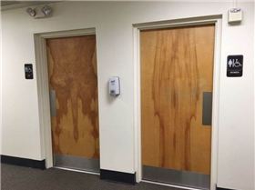 toilet doors
