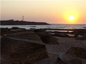 As the sun sets on another september day.