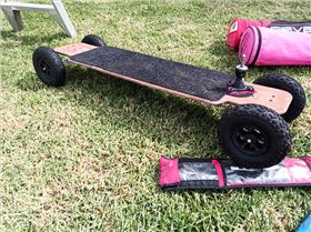 Deck, 9in tyres, ATS12 trucks