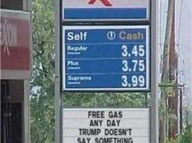 Exxon sign