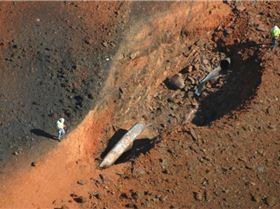 Dial before you dig...they never found the guy with the digger