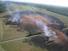 Dial before you dig...they never found the guy with the digger