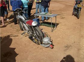 went to a show out back of Loxton