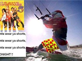 santa kiter shorts