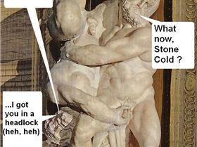 statue wrestlers 002