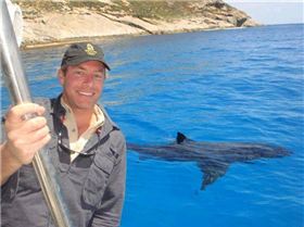 Swim was on the cards........then with in 5 mins the interigation took place