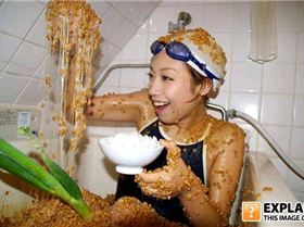 counting baked  beans