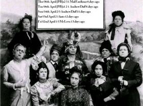 black and white oldies pit crew