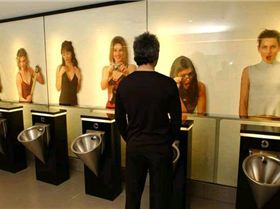 funny urinals
