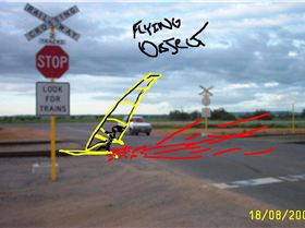 Stop sign Rudds Gully Road 003