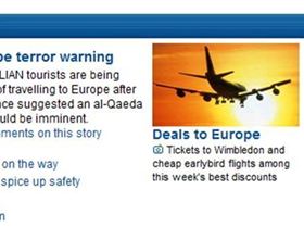 Classic internet news cross promotion