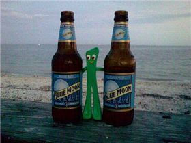 Gumby says "Beer o'clock!"