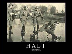 halt
