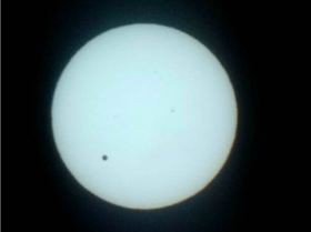 Transit of Venus 8.50am 6th June 2012