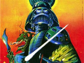 77 painted star wars movie poster from Hungary!