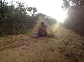 Sand Surfing