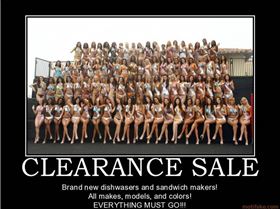 clearance sale