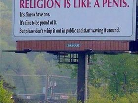 funny-road-sign-religion-private-member-personal
