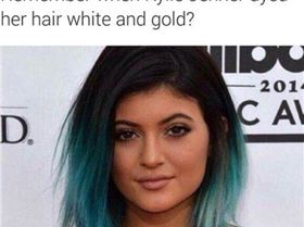 White and gold