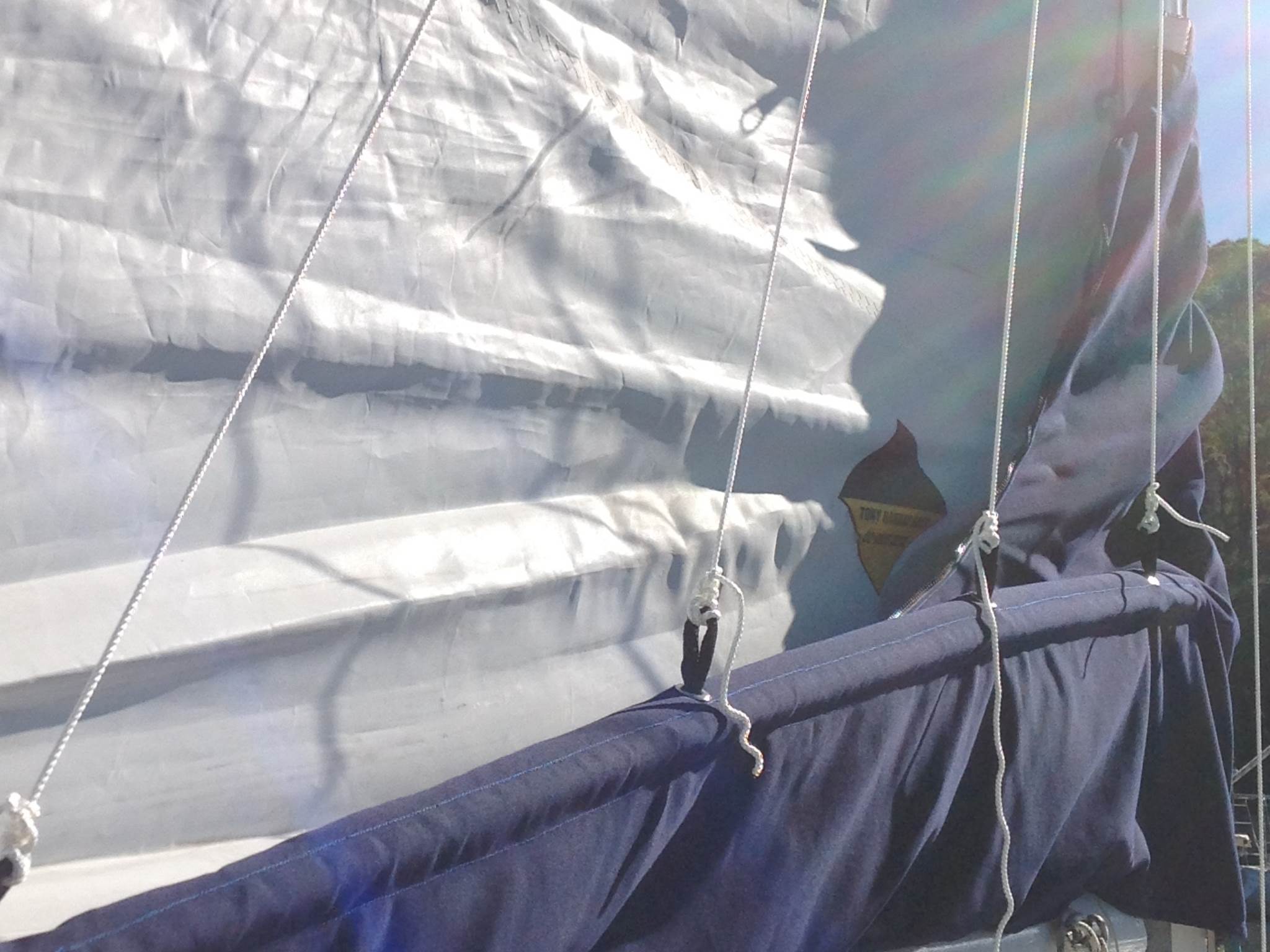 Quick Sail Hoist & Drop to make sure it all works