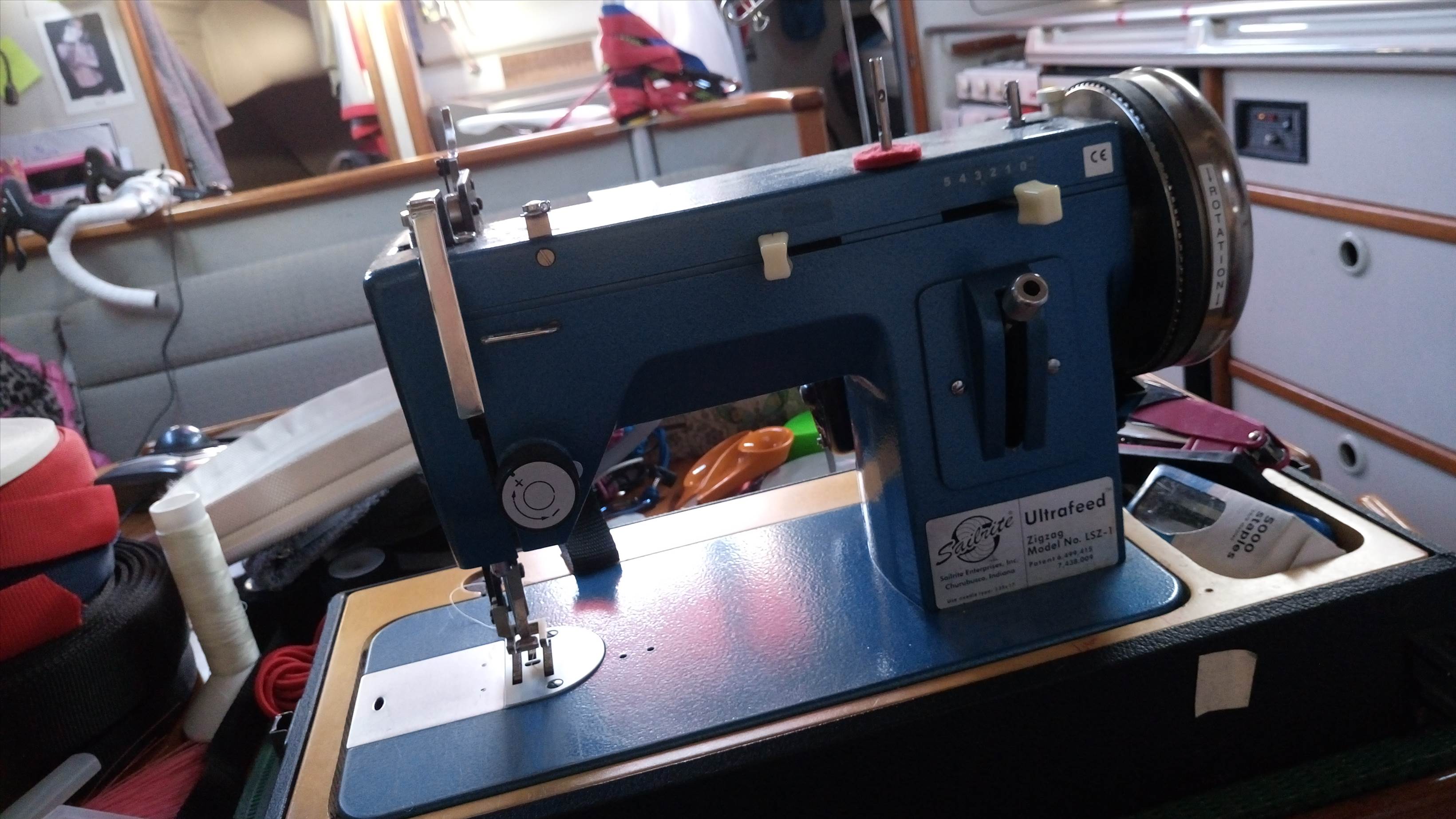 Sailrite ultra feed zigzag