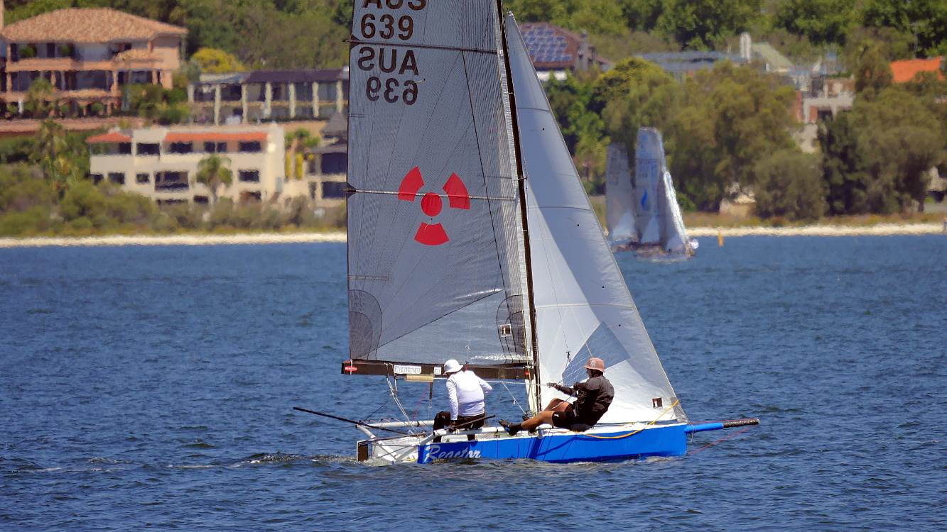 14 foot skiff racing Perth