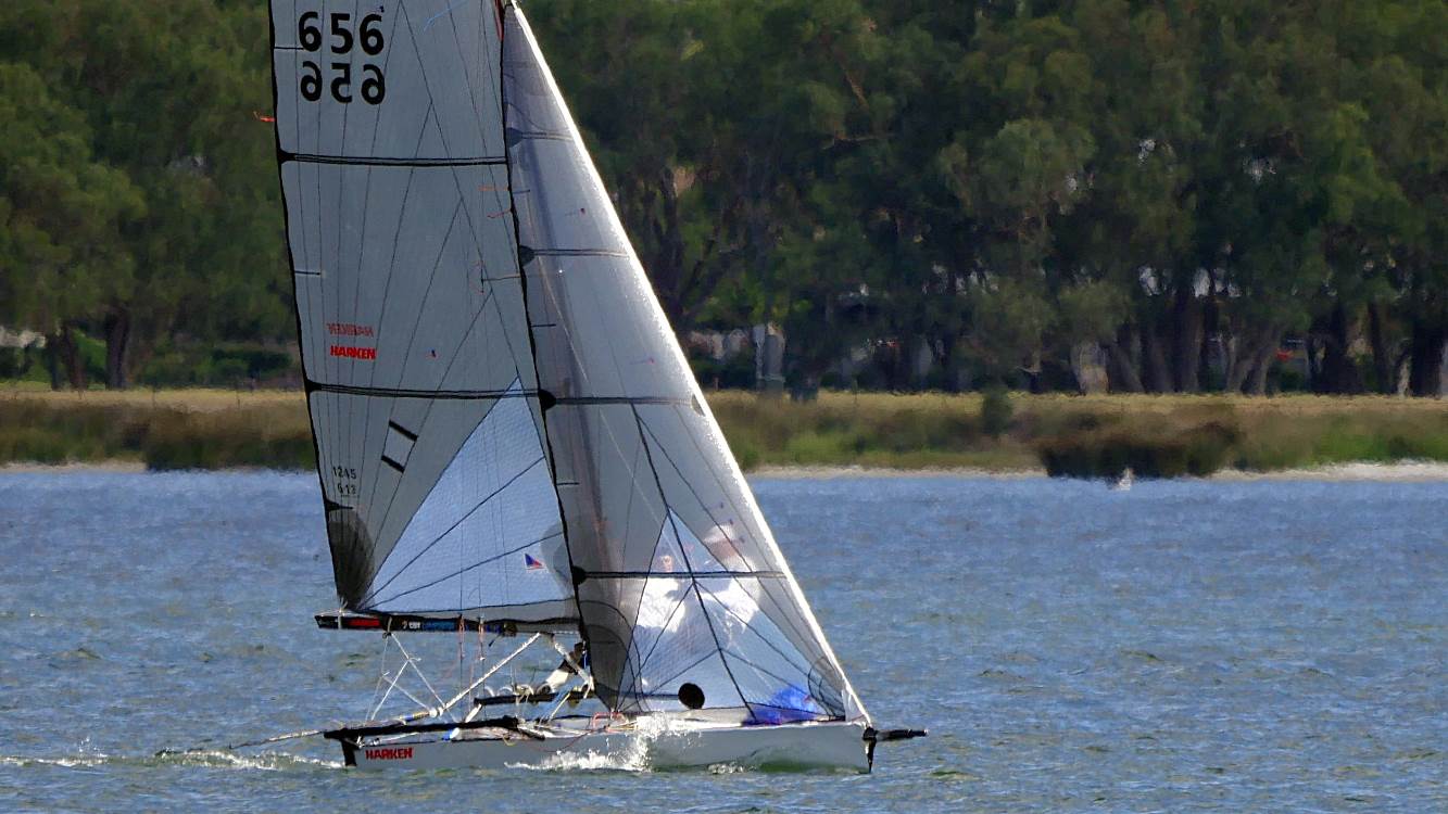 14 foot skiff racing Perth