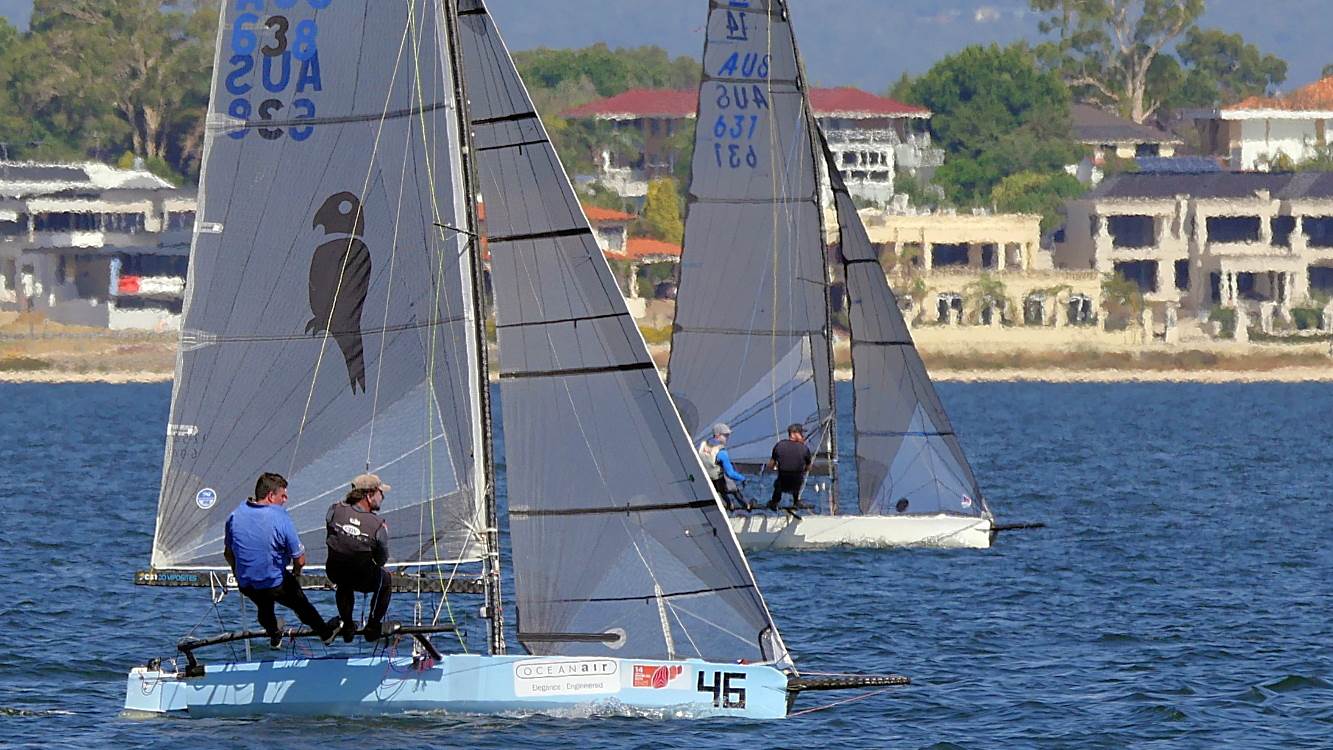 14 foot skiff racing Perth