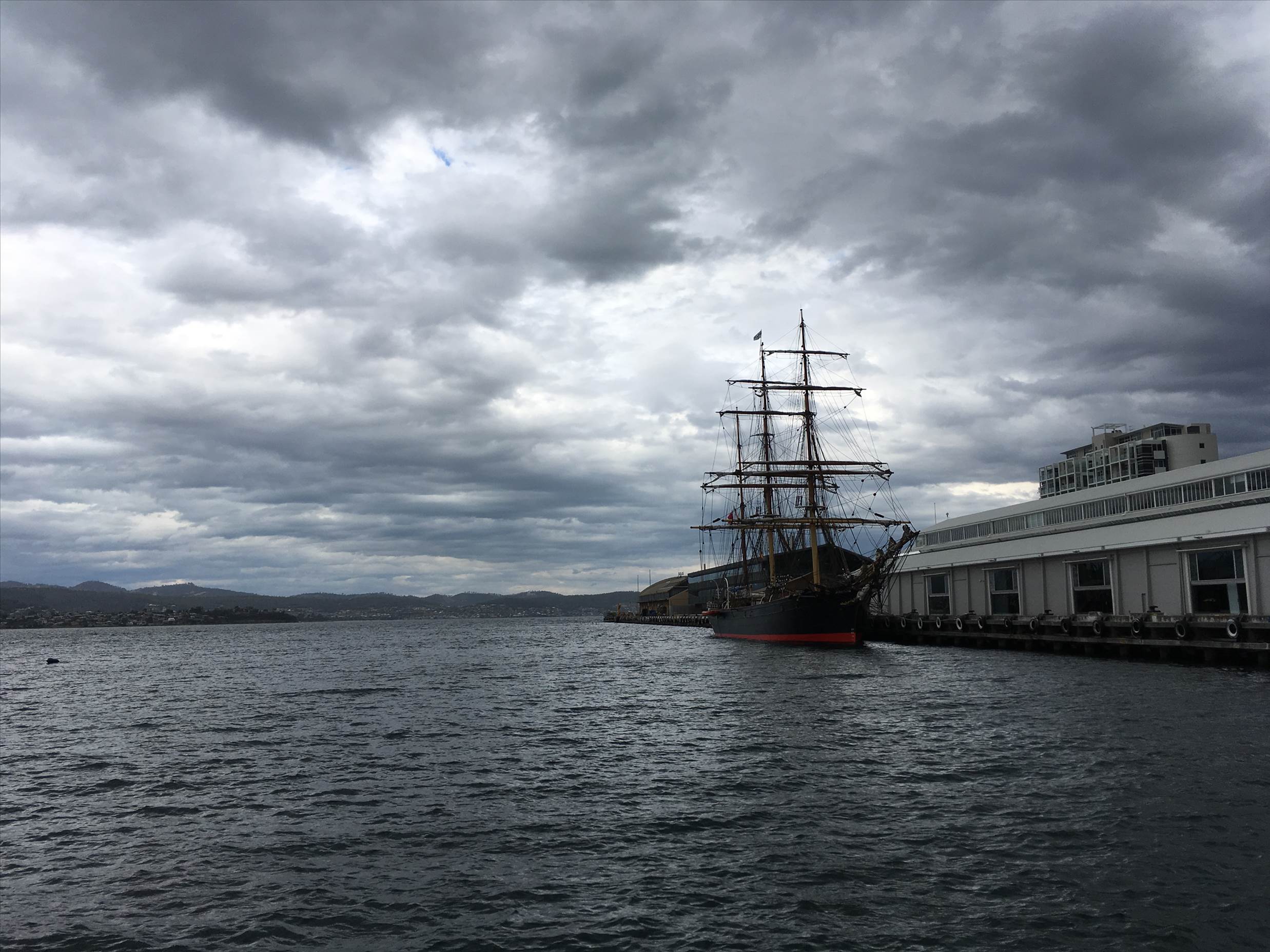 James Craig on way to wooden boat festival