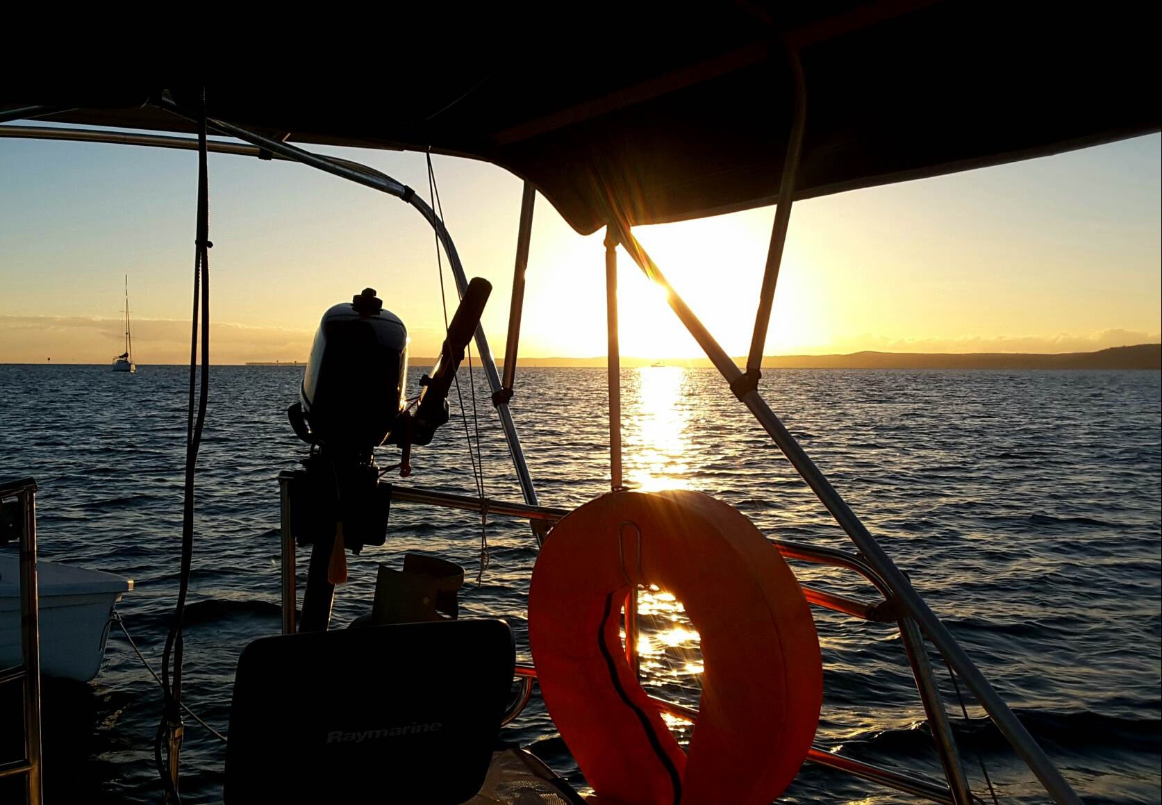 Sunrise, Peel Island.