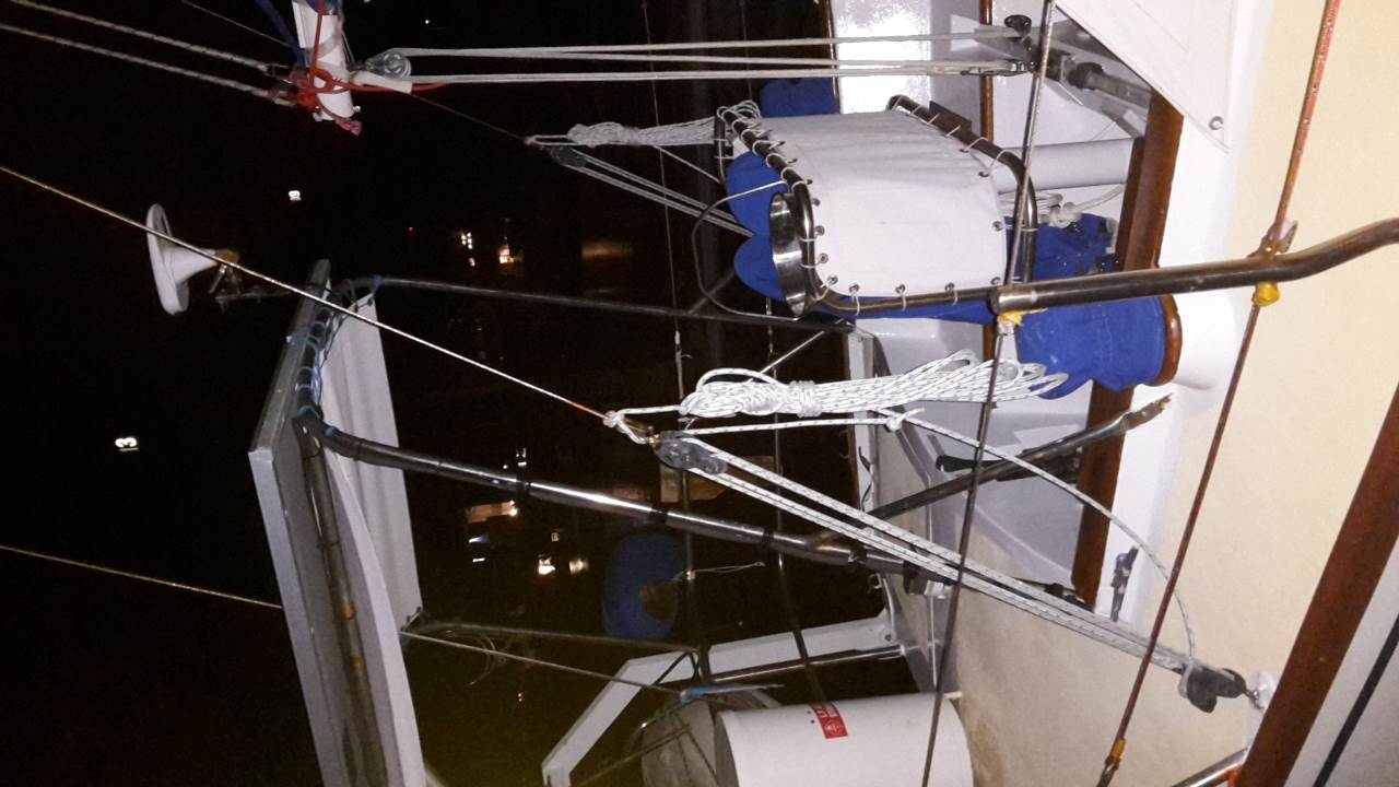 Boat repairs finished.