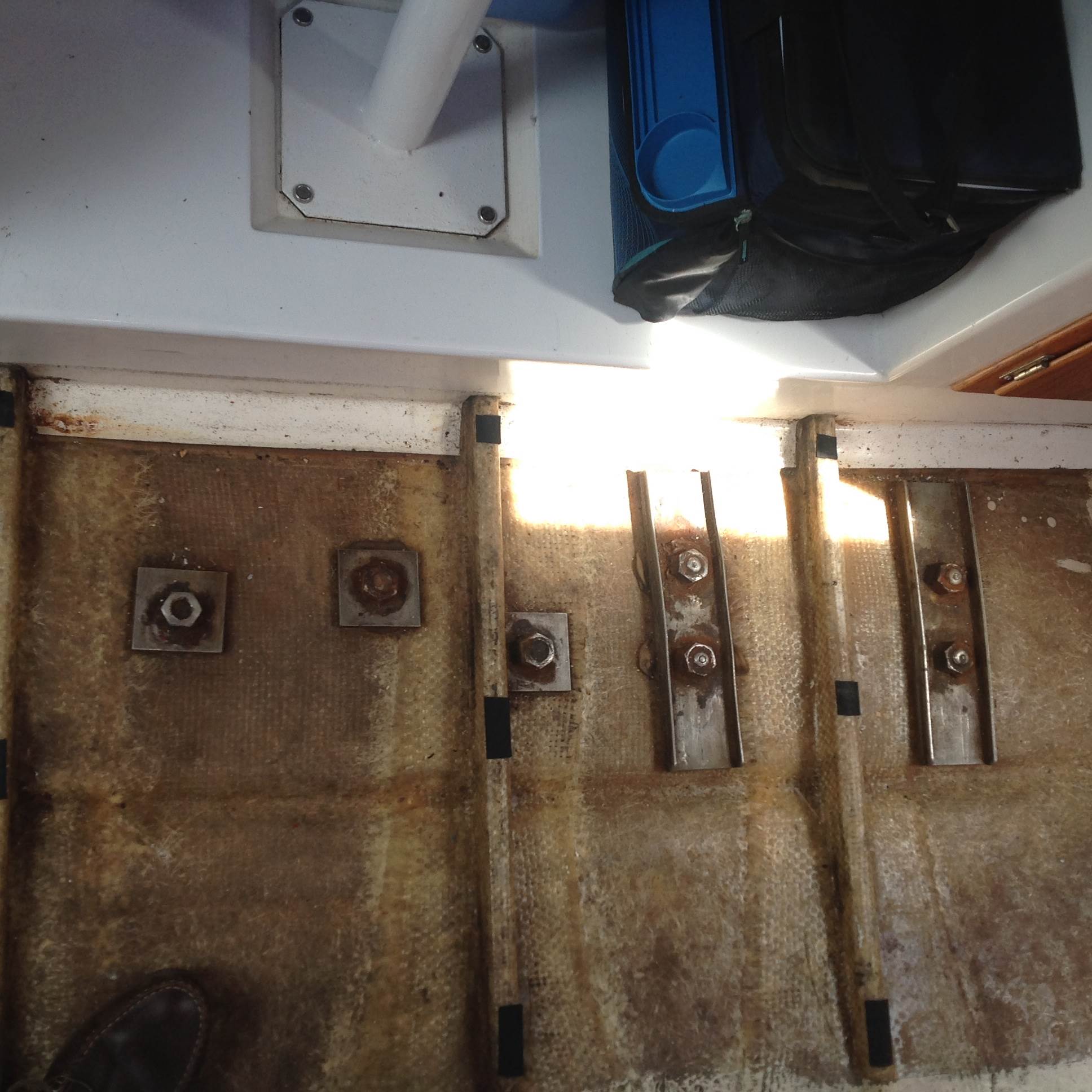 Keel Bolt Arrangement