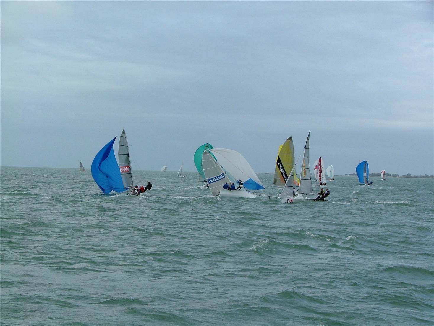 Not lookn Good 16 Skiffs at RQYS