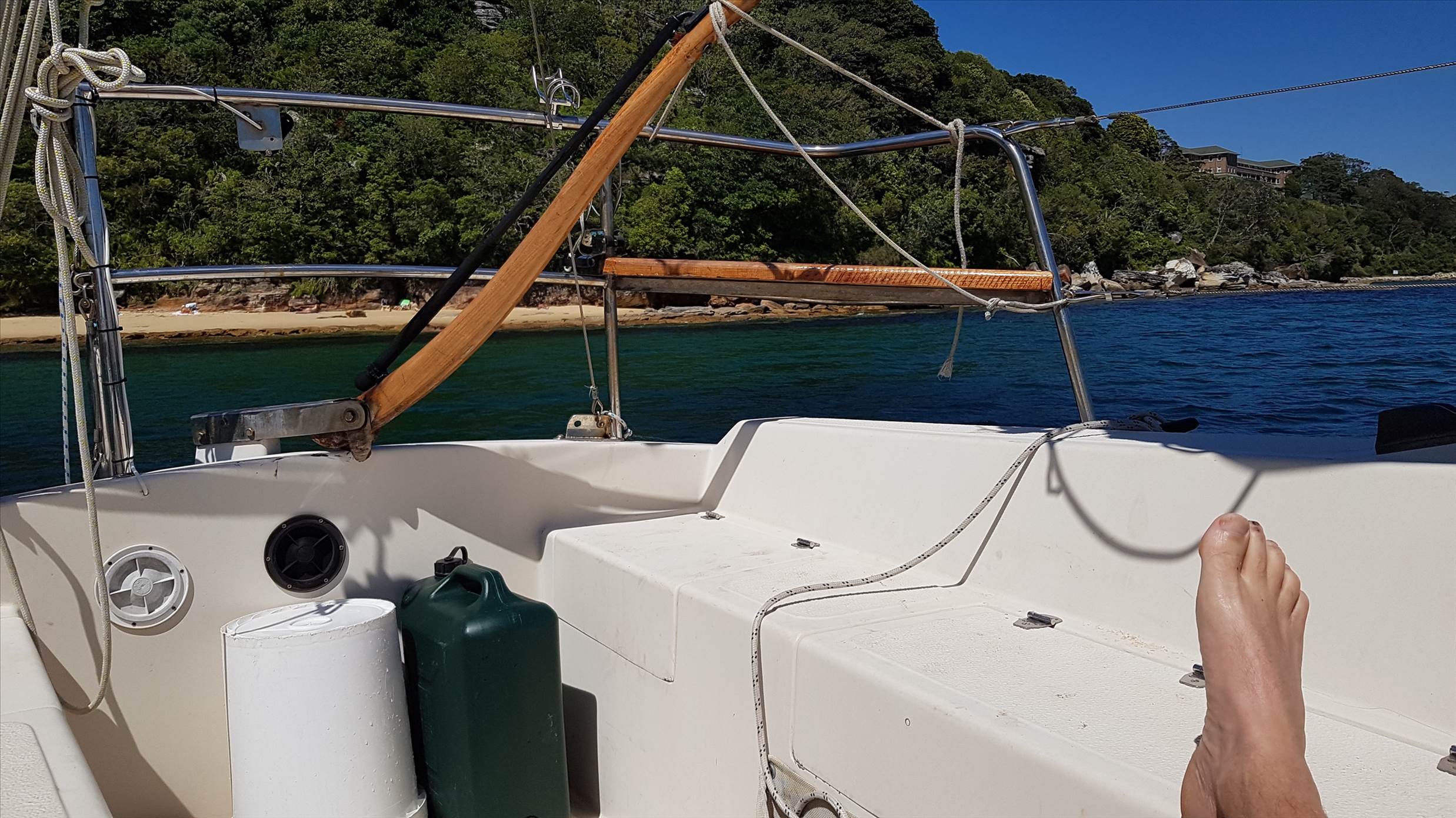 Sailing on Sydney Harbour