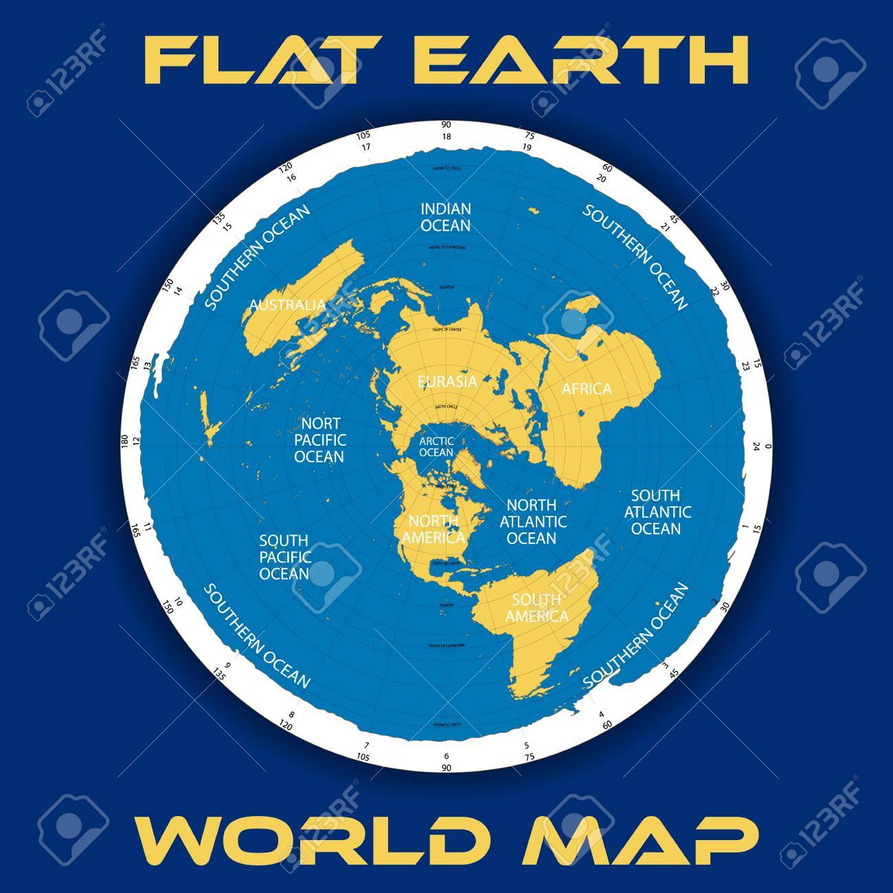 92162380-schematic-map-theory-of-a-flat-earth-illustration-