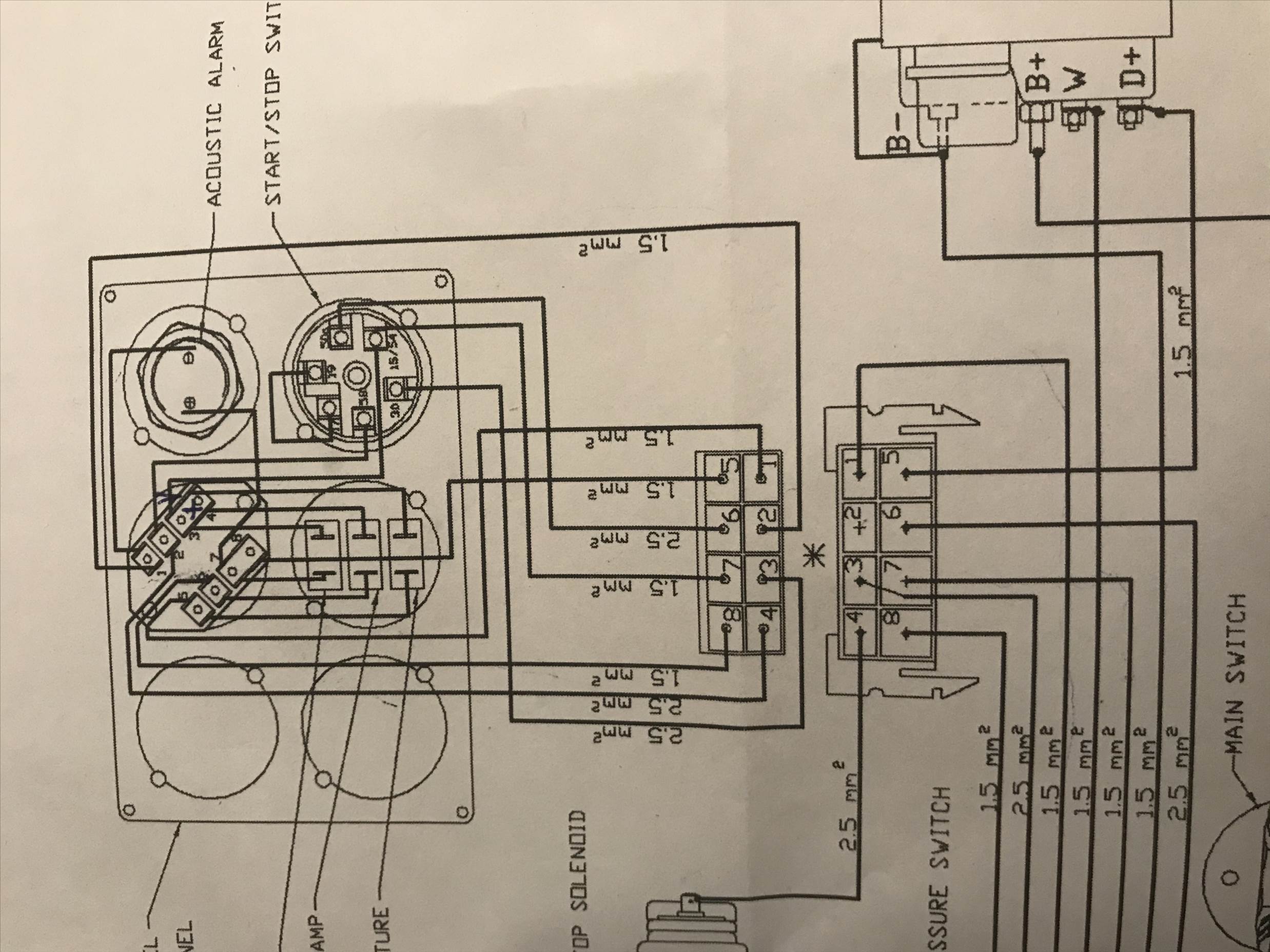 bukh DV24 circuit diagram
