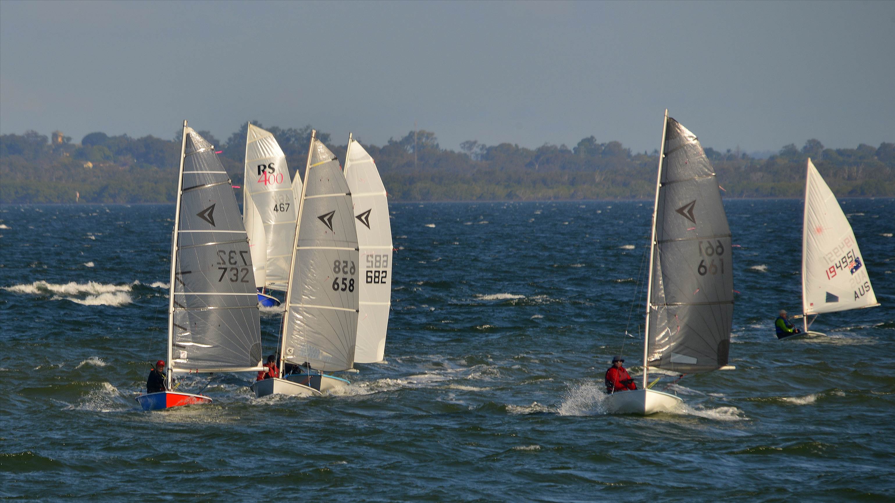 2022 HYC Winterbash from Races 1, 2 & 3, Monohulls