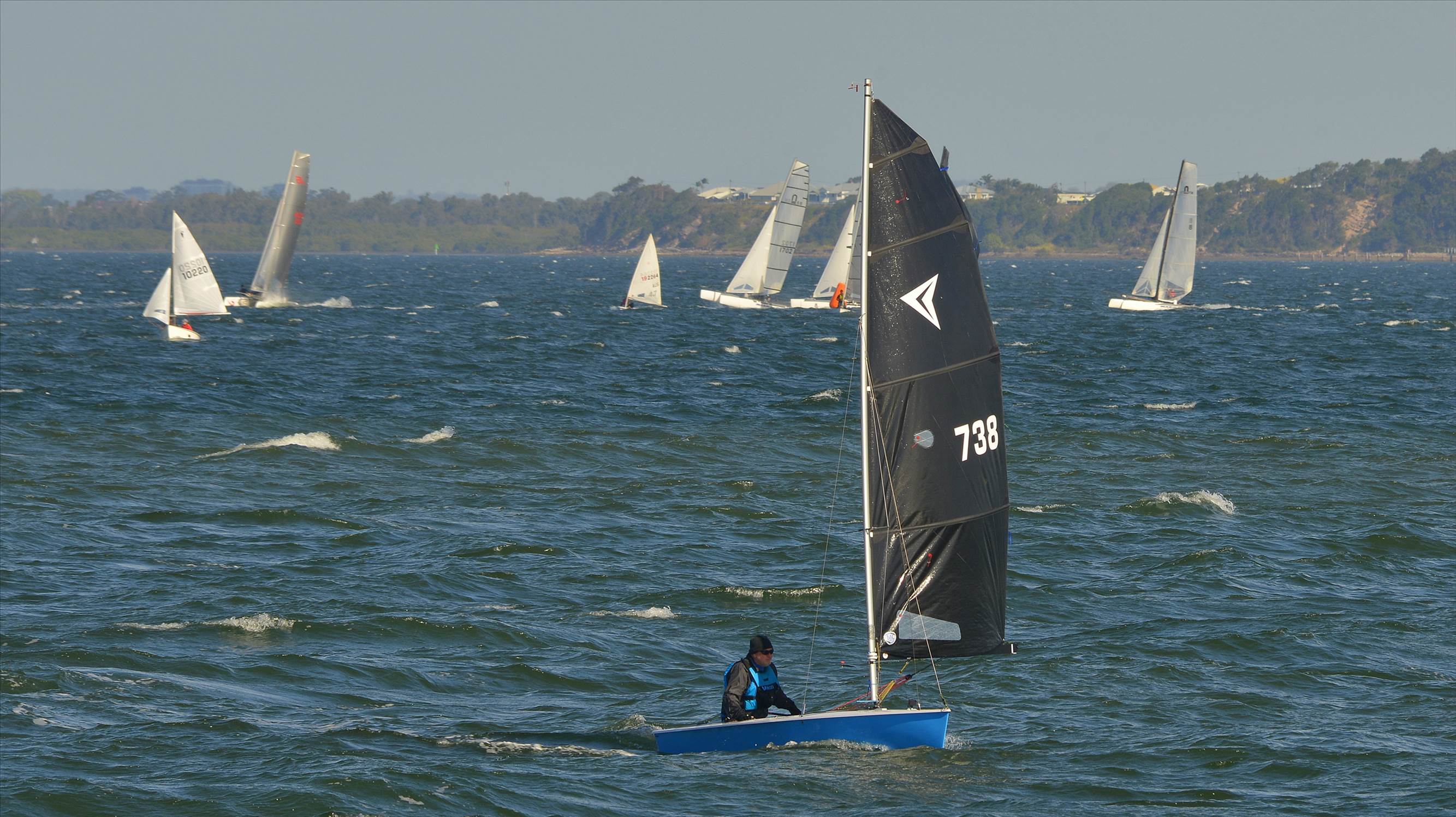 2022 HYC Winterbash from Races 1, 2 & 3, Monohulls