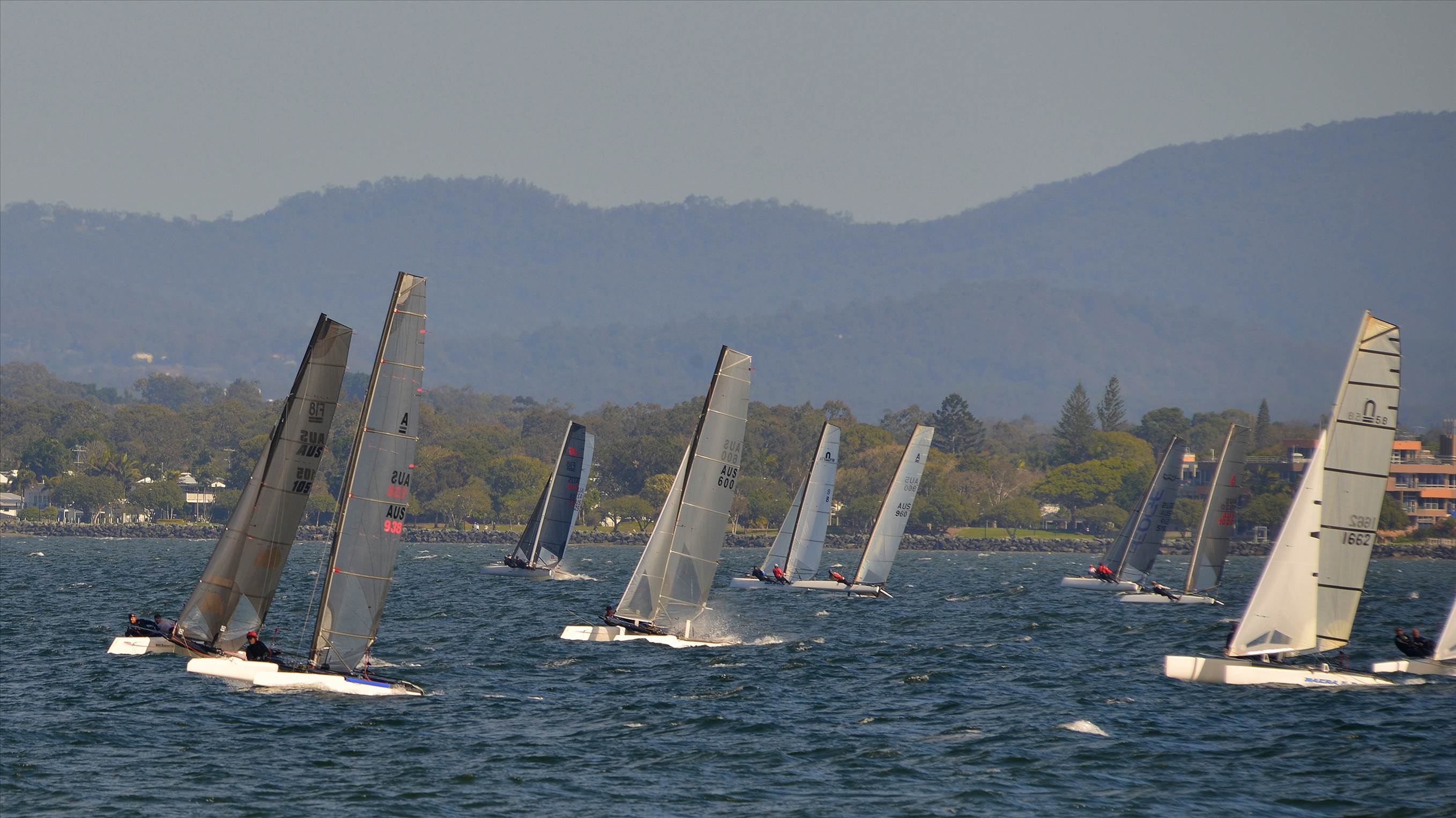 2022 HYC Winterbash Race 1, Multihulls