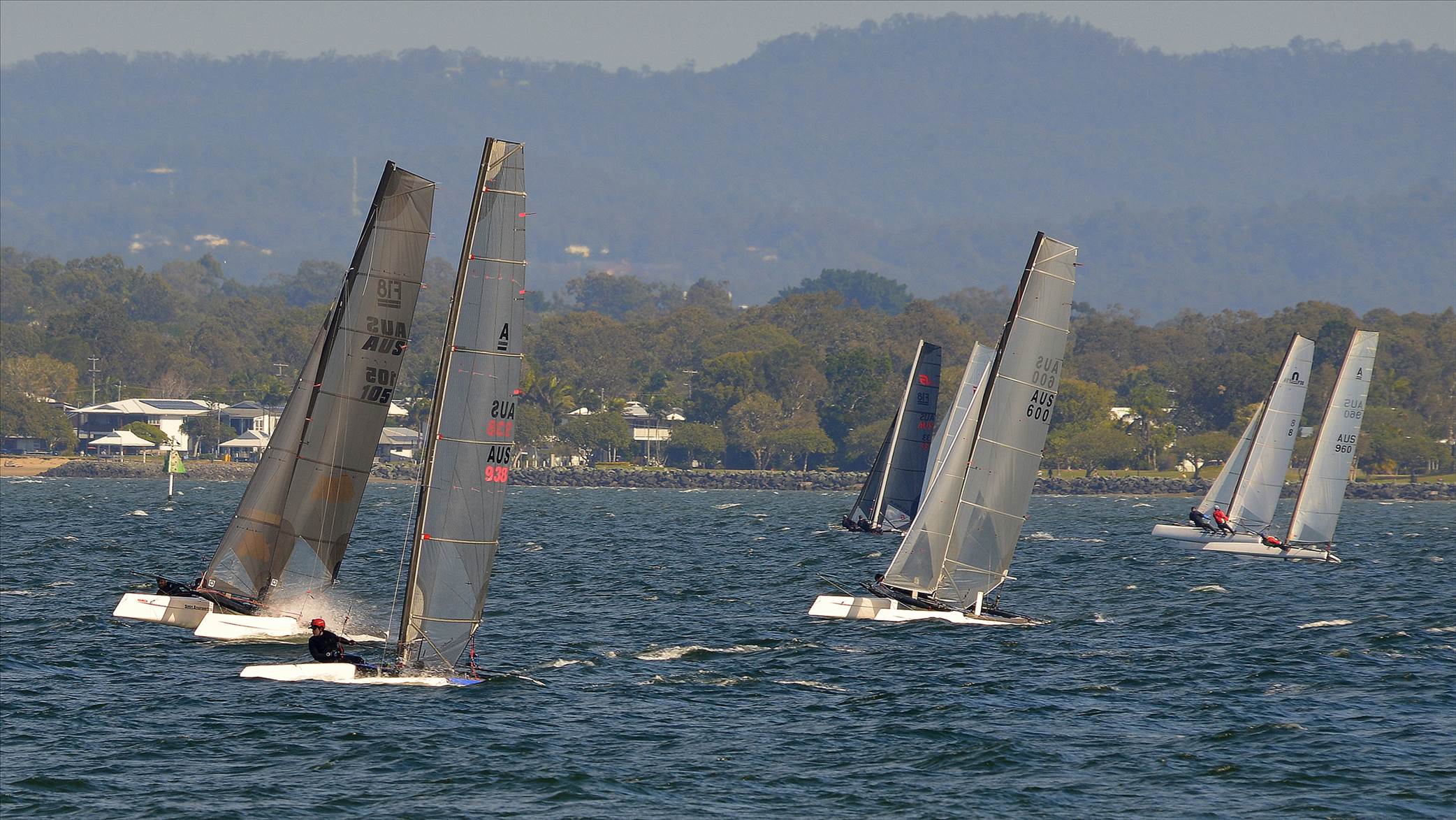 2022 HYC Winterbash Race 1, Multihulls