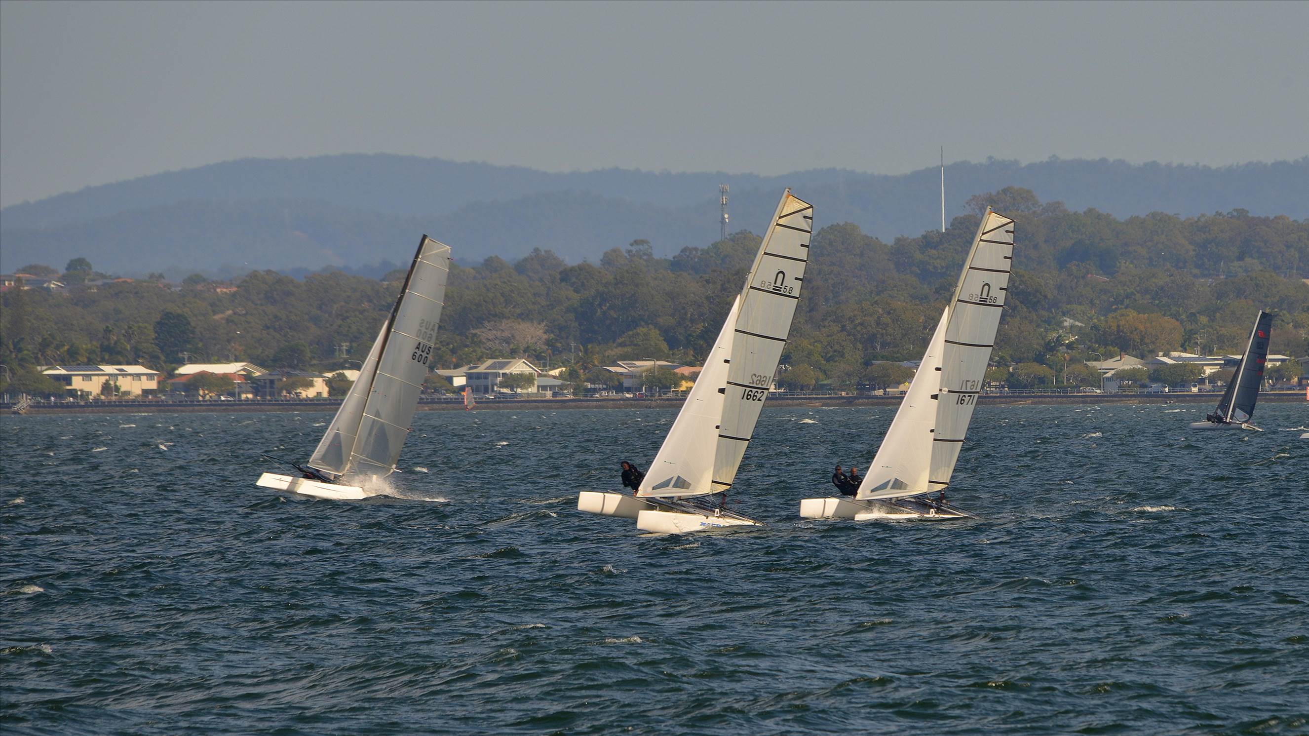 2022 HYC Winterbash Race 1, Multihulls