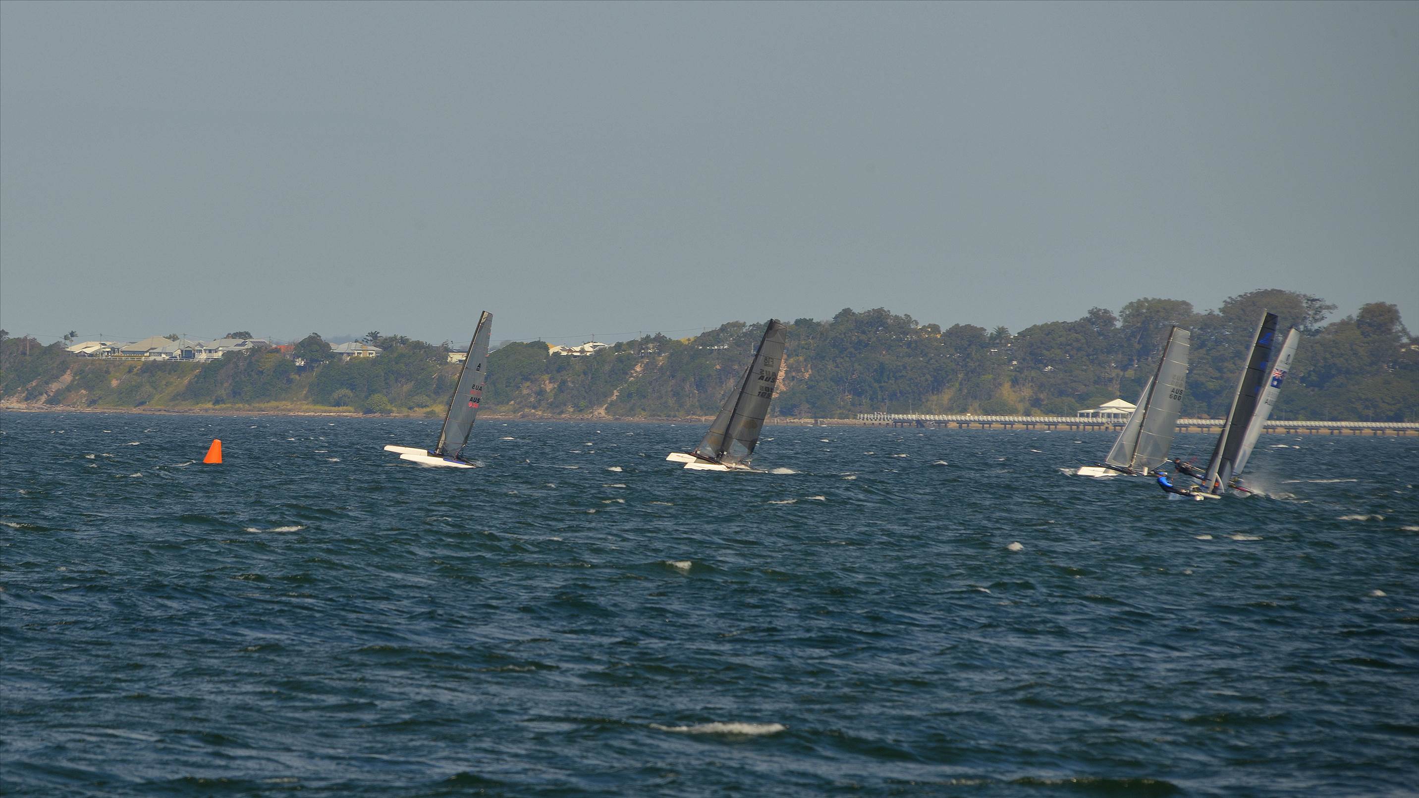 2022 HYC Winterbash Race 1, Multihulls