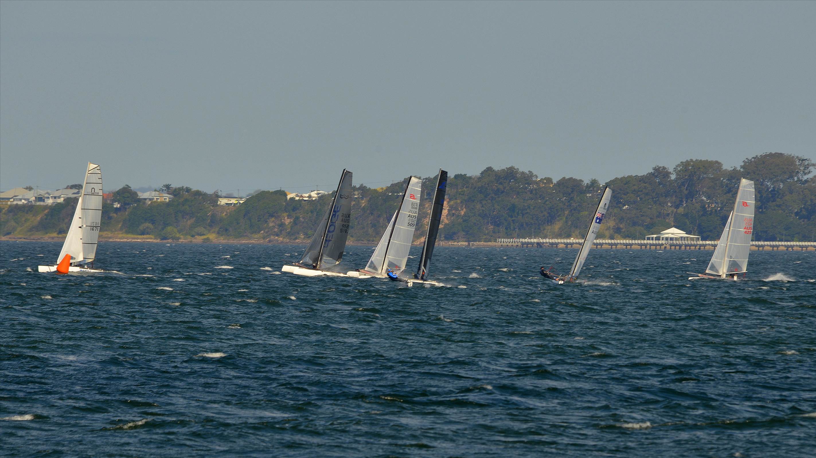 2022 HYC Winterbash Race 1, Multihulls