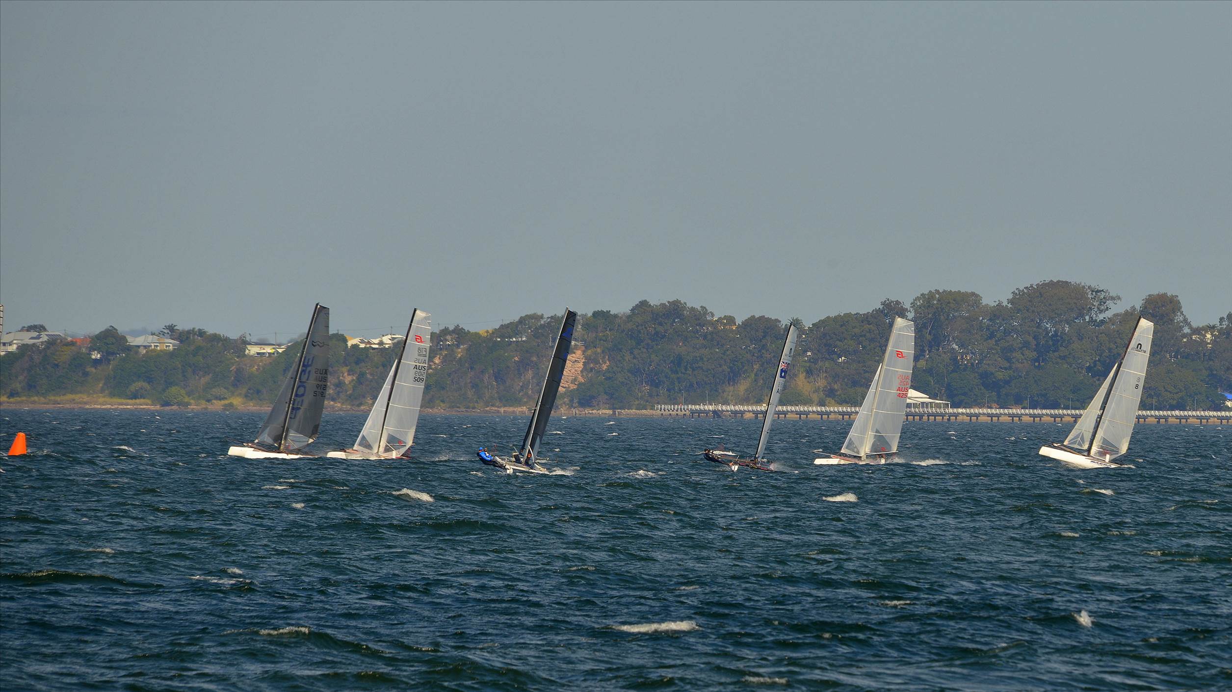 2022 HYC Winterbash Race 1, Multihulls