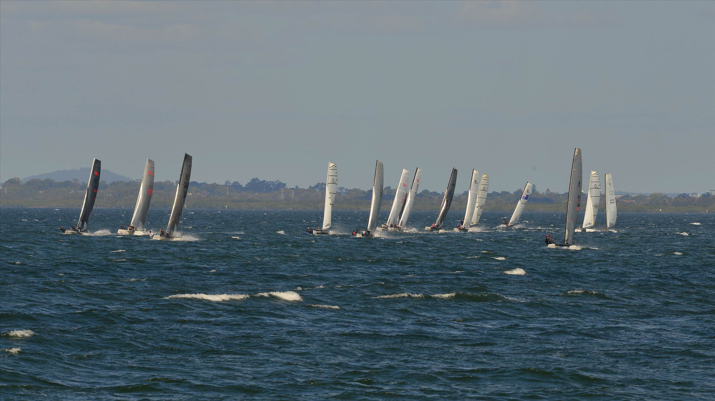 2022 HYC Winterbash Race 1, Multihulls