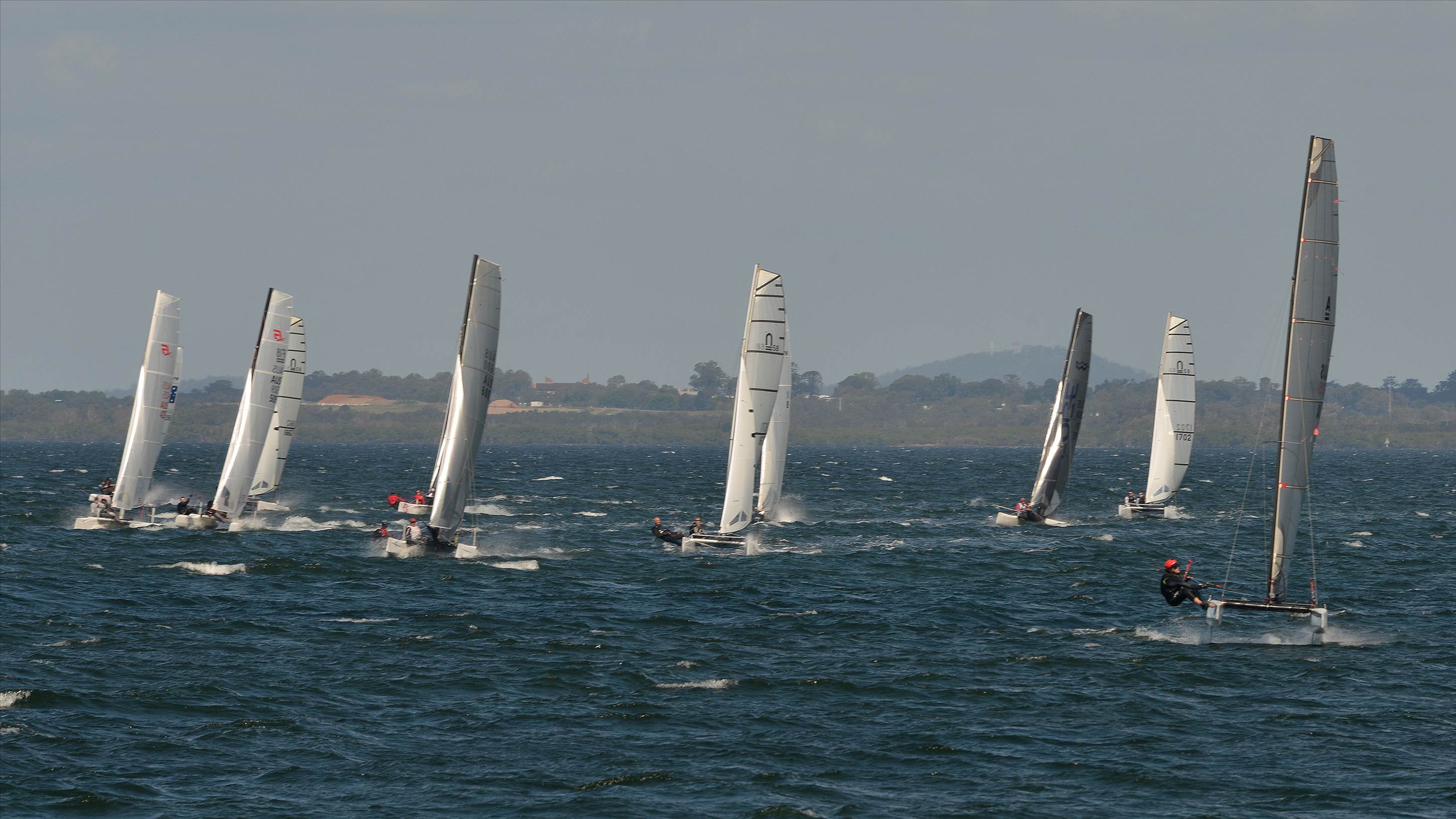 2022 HYC Winterbash Race 1, Multihulls